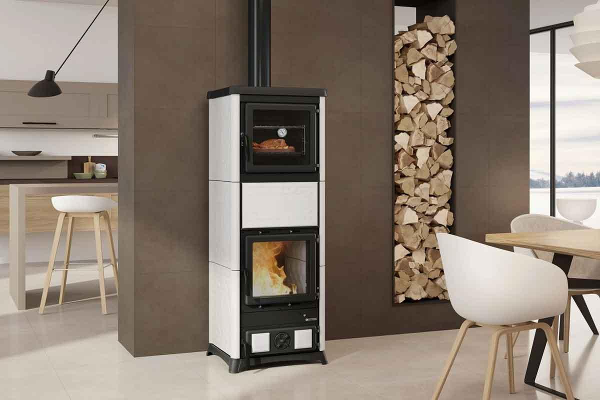 Kaminofen Nova Forno Majolica von La Nordica